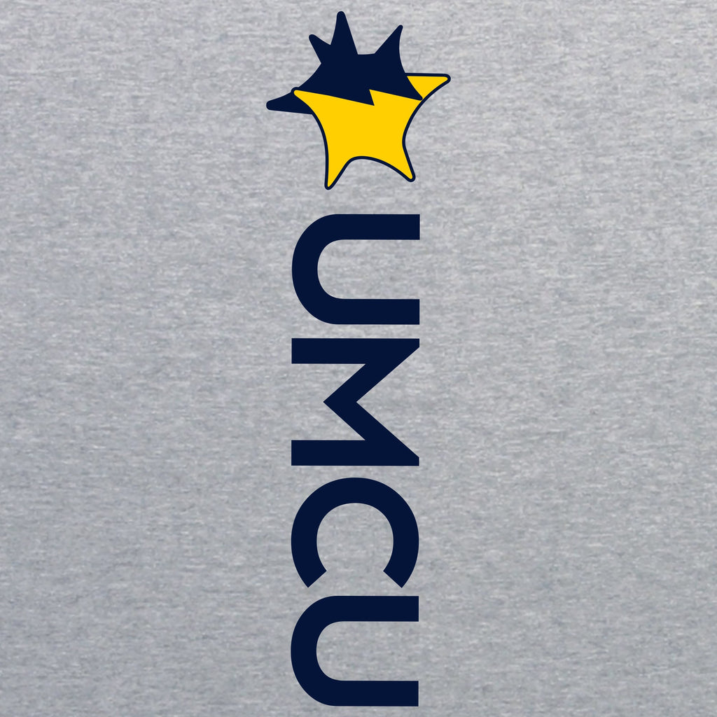 UMCU Block M Crewneck Sweatshirt - Sport Grey
